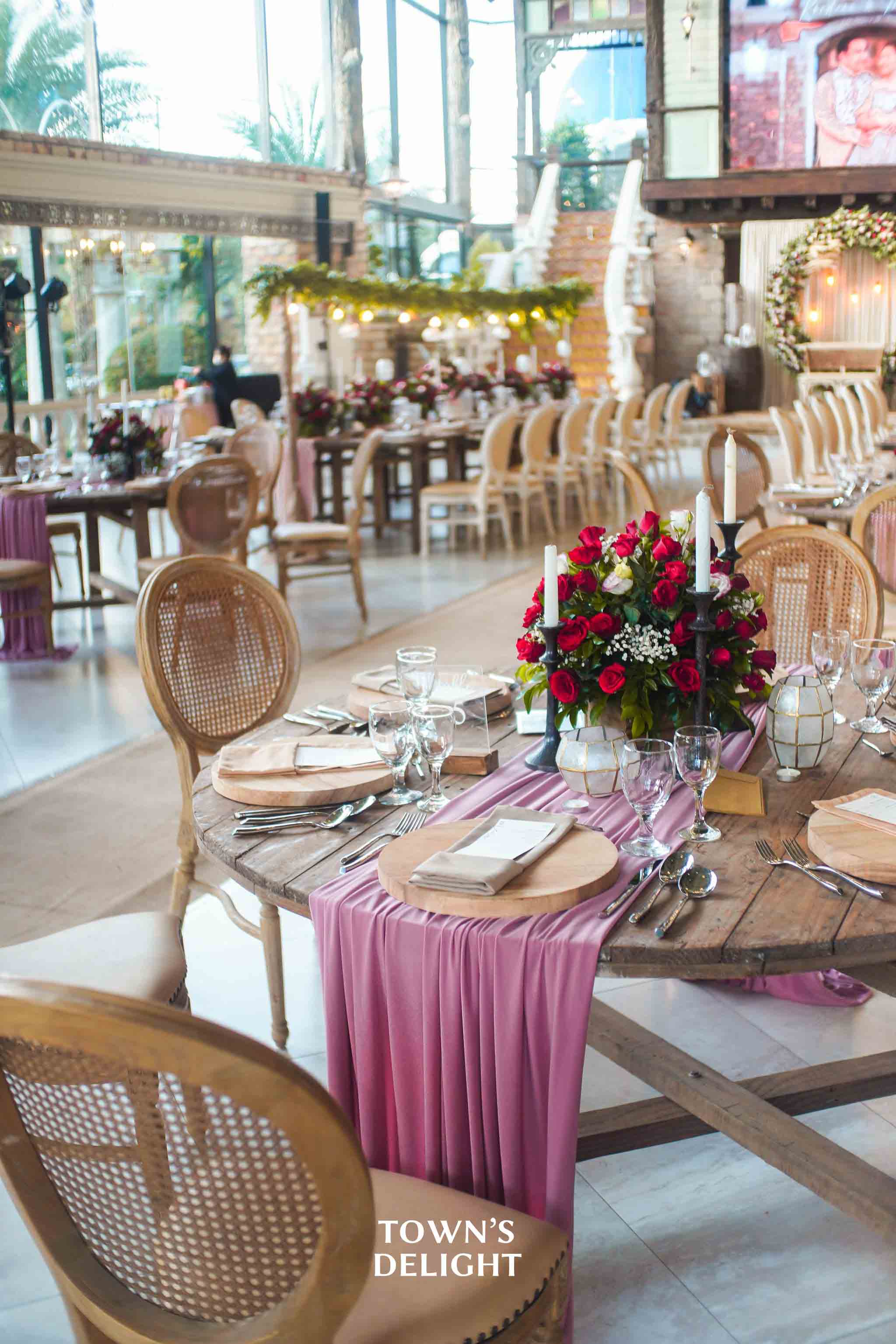 Town's Delight Catering & Events Event Styling Alta Veranda Silang Tagaytay Wedding Caterer