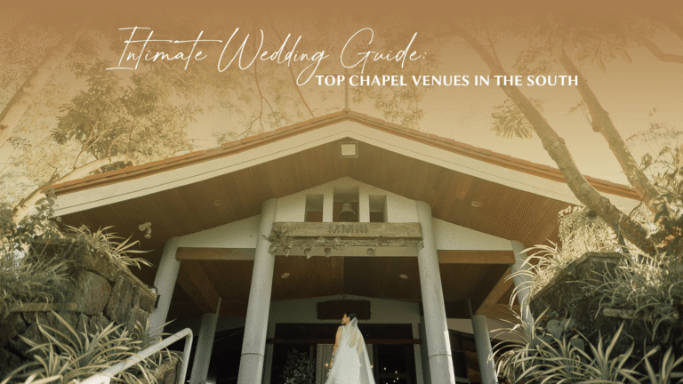 Intimate Wedding Guide: Top Chapel Venues in the South!