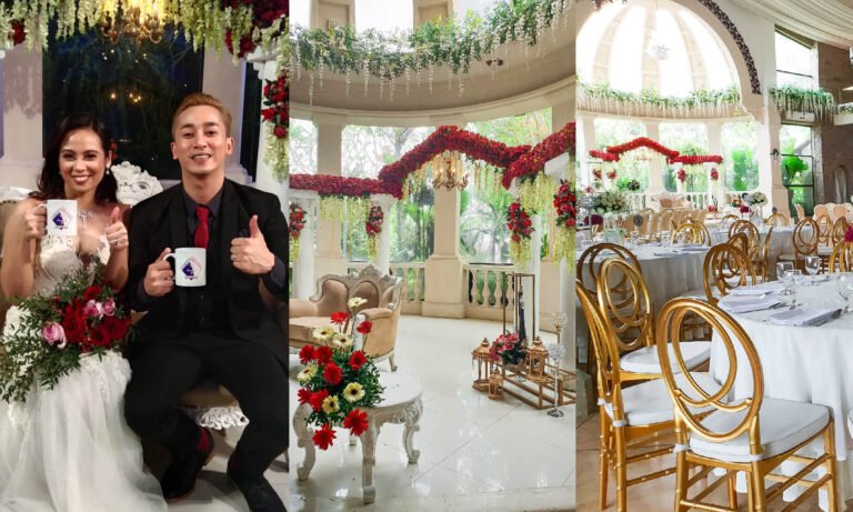 Saturnino & Maria Elegant Wedding Reception at Alta Veranda De Tibig by Town’s Delight