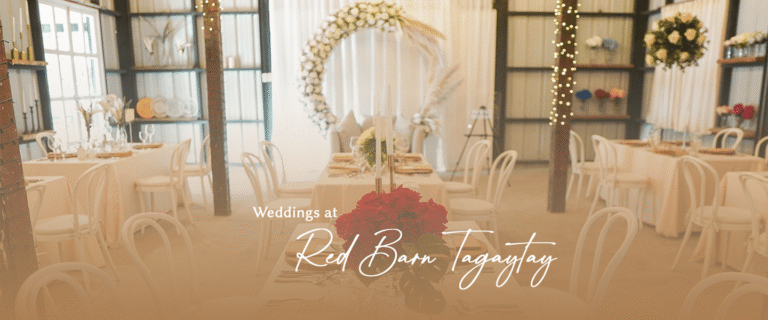 WEDDINGS AT RED BARN TAGAYTAY